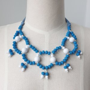 BLUEJEAN color Necklace (리미티드 디자인 소량판매)
