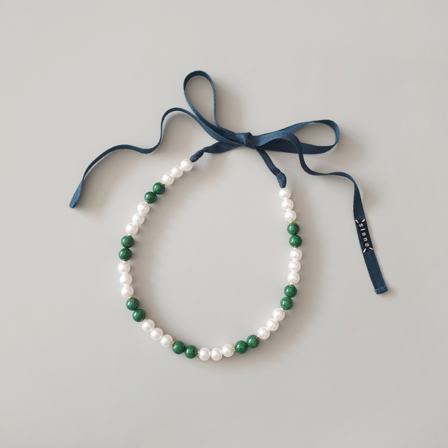 [ SAMPLE SALE ]  Pearls and Greens
